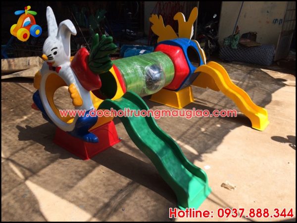 Cầu trượt sản xuất tại xưởng đồ chơi mầm non Vân Anh Cầu trượt sản xuất tại xưởng đồ chơi mầm non Vân Anh